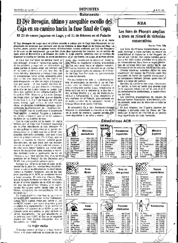 ABC SEVILLA 29-12-1992 página 83