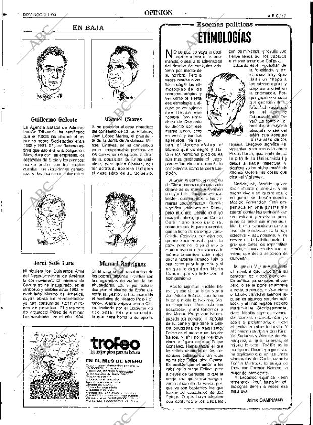 ABC SEVILLA 03-01-1993 página 17