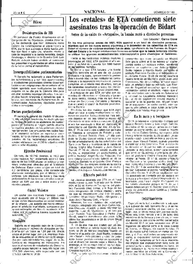 ABC SEVILLA 03-01-1993 página 20