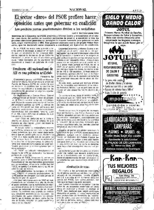 ABC SEVILLA 03-01-1993 página 21