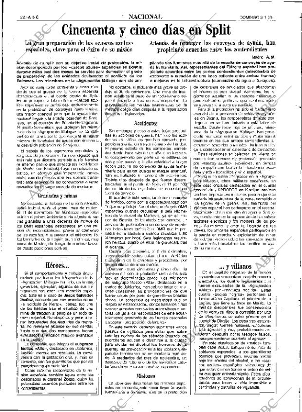 ABC SEVILLA 03-01-1993 página 22
