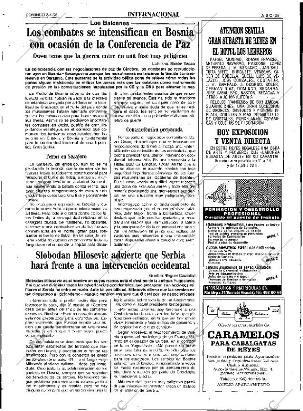 ABC SEVILLA 03-01-1993 página 29