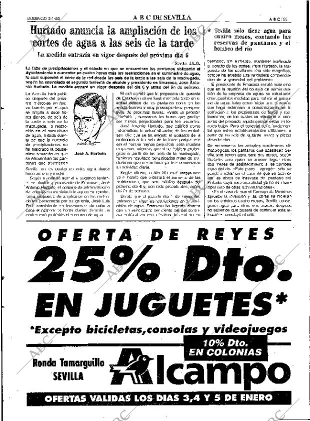 ABC SEVILLA 03-01-1993 página 55