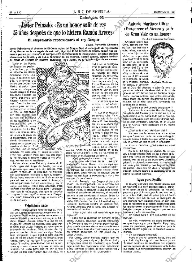 ABC SEVILLA 03-01-1993 página 58