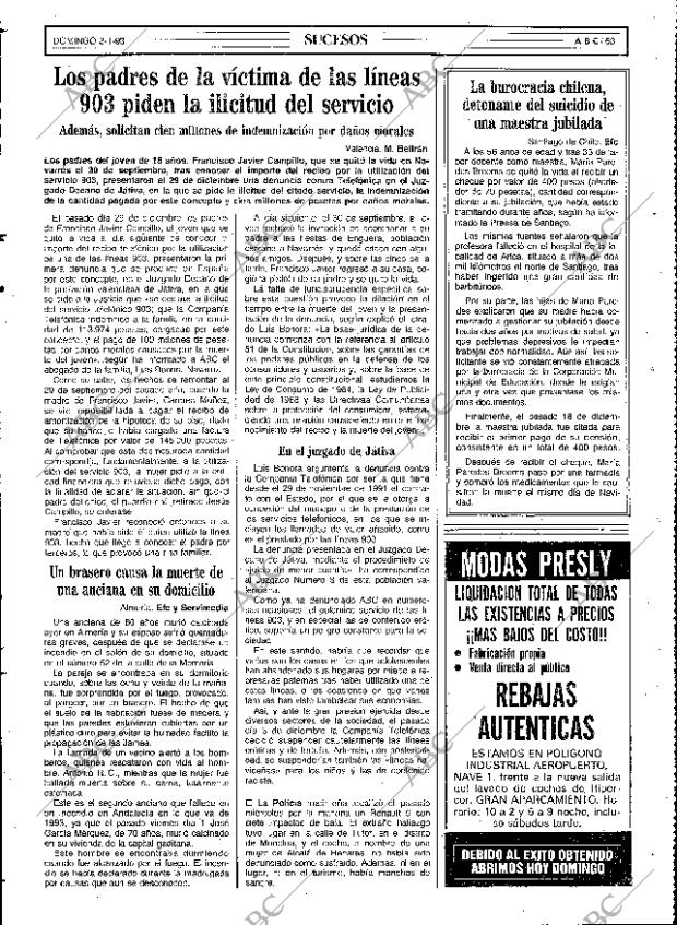 ABC SEVILLA 03-01-1993 página 63