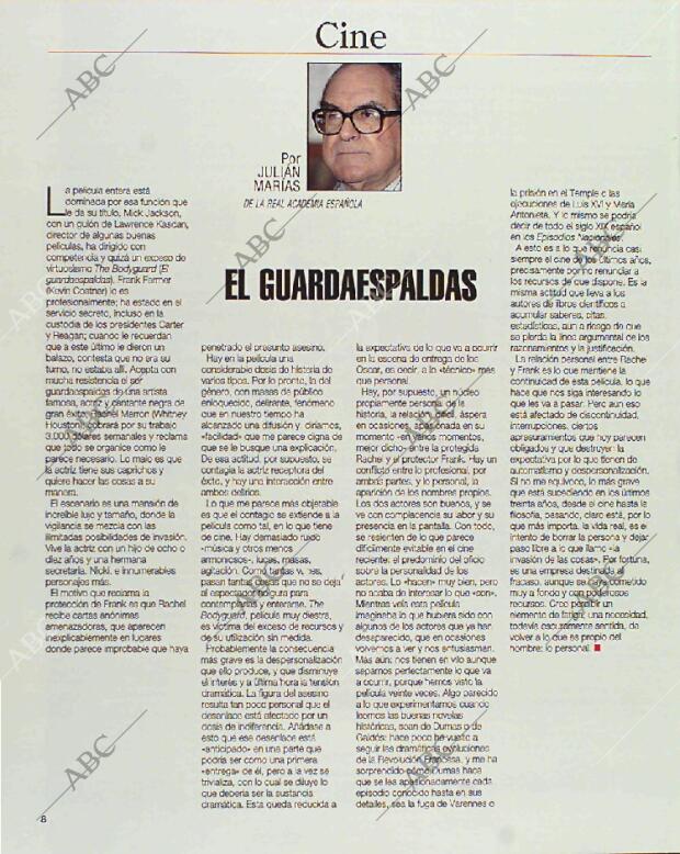 BLANCO Y NEGRO MADRID 03-01-1993 página 8