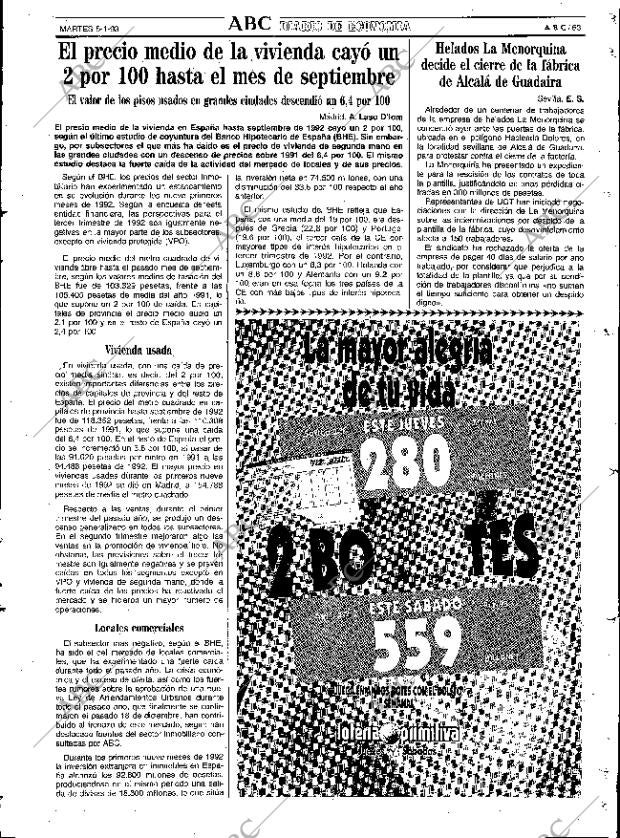 ABC SEVILLA 05-01-1993 página 63
