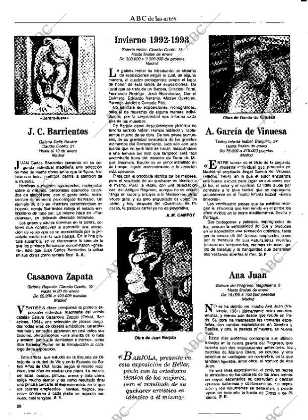 CULTURAL MADRID 08-01-1993 página 26