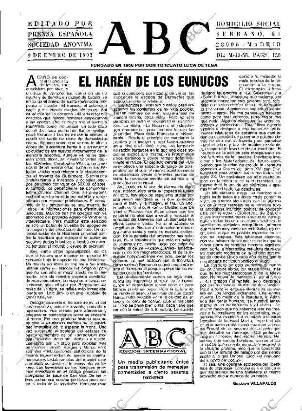 ABC MADRID 09-01-1993 página 3