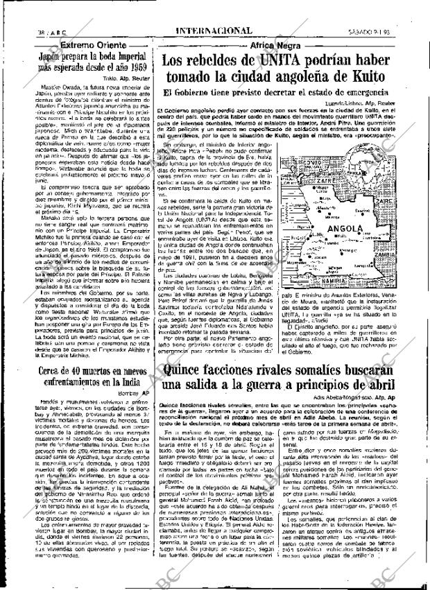 ABC MADRID 09-01-1993 página 38