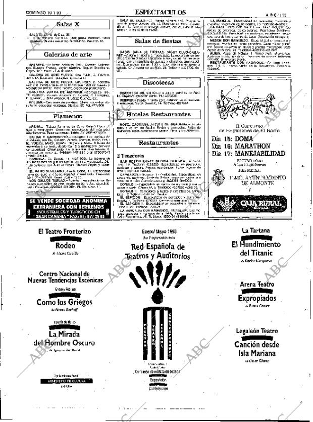 ABC SEVILLA 10-01-1993 página 113