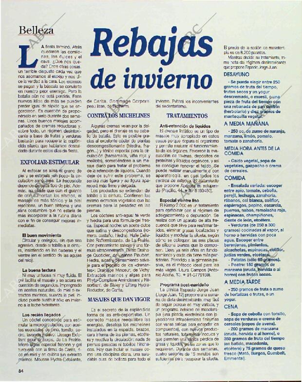 BLANCO Y NEGRO MADRID 10-01-1993 página 84