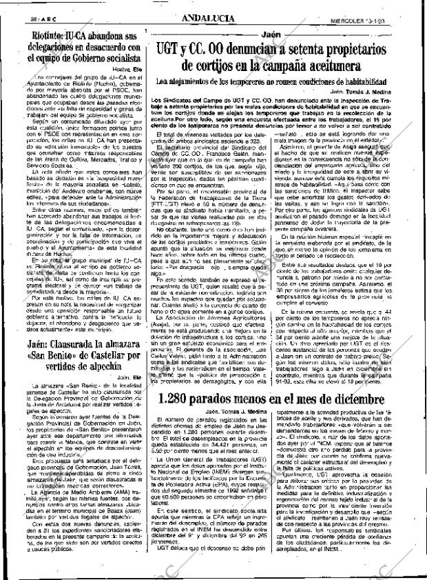 ABC SEVILLA 13-01-1993 página 36