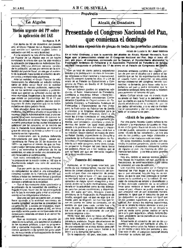 ABC SEVILLA 13-01-1993 página 54