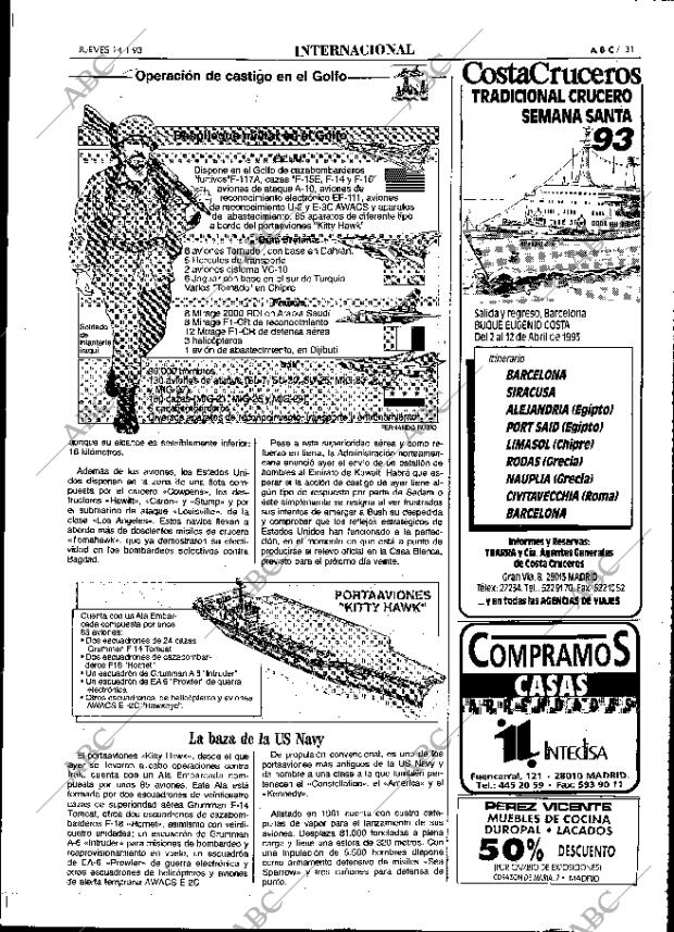 ABC MADRID 14-01-1993 página 31