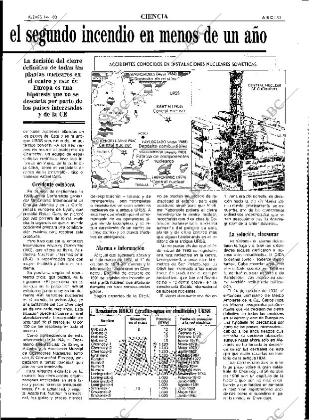 ABC MADRID 14-01-1993 página 53