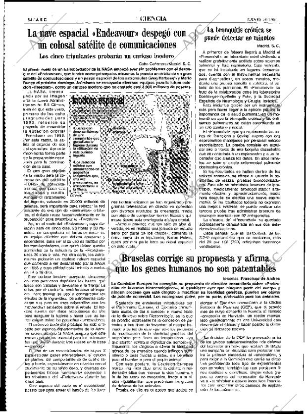 ABC MADRID 14-01-1993 página 54