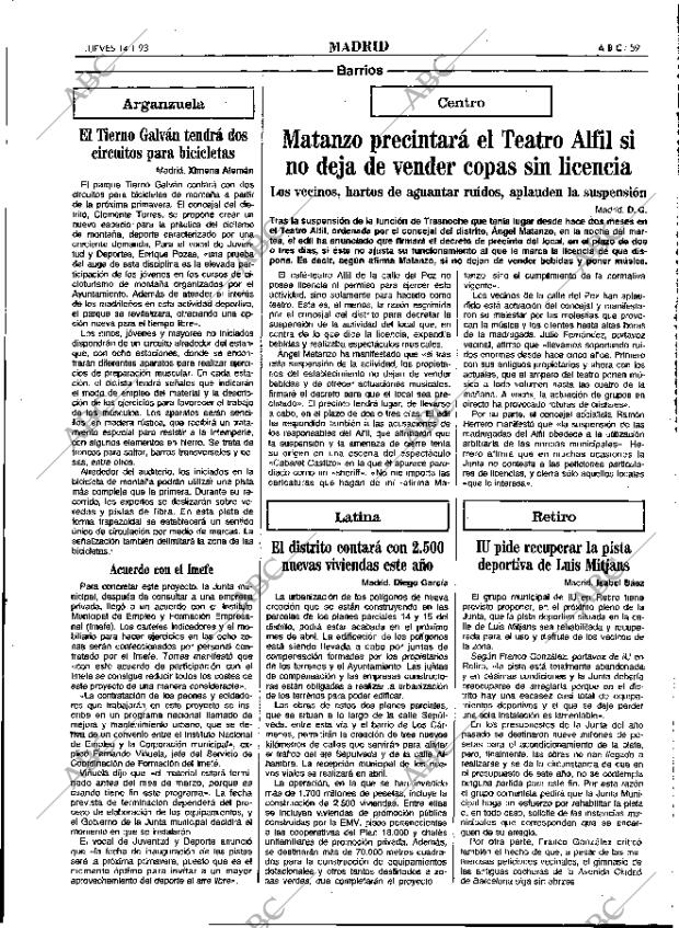 ABC MADRID 14-01-1993 página 59