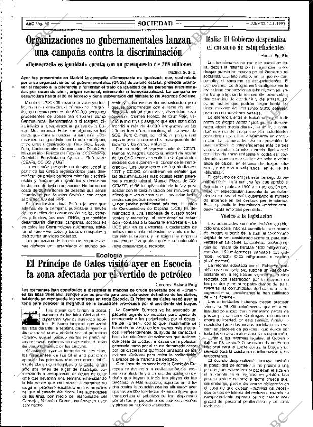 ABC MADRID 14-01-1993 página 68