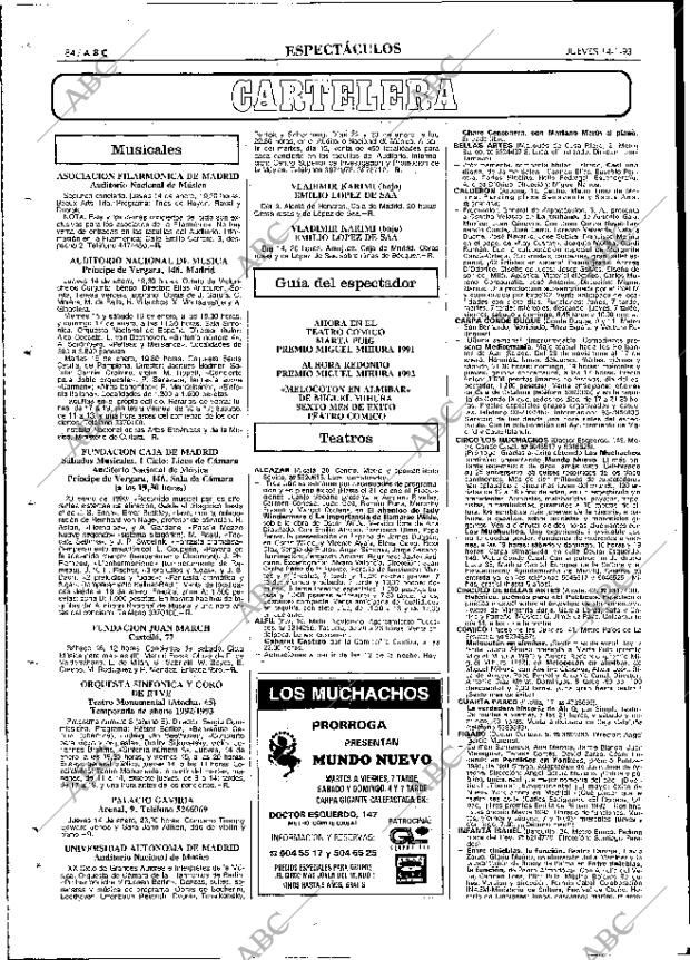 ABC MADRID 14-01-1993 página 84