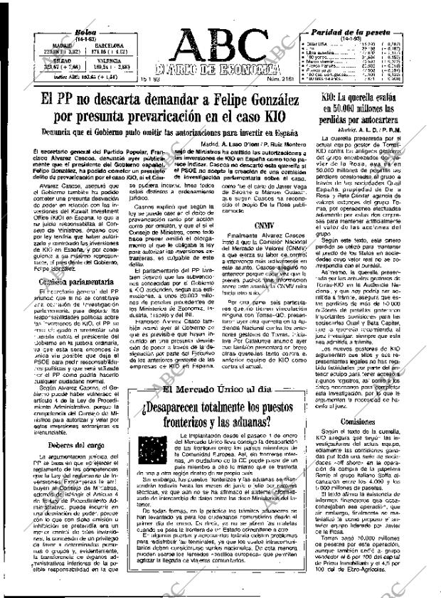 ABC MADRID 15-01-1993 página 43