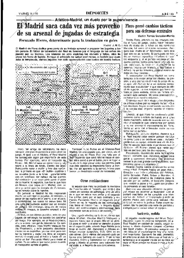 ABC MADRID 15-01-1993 página 83