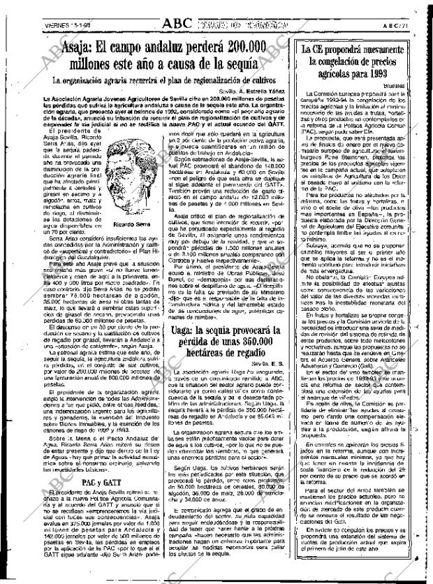 ABC SEVILLA 15-01-1993 página 71