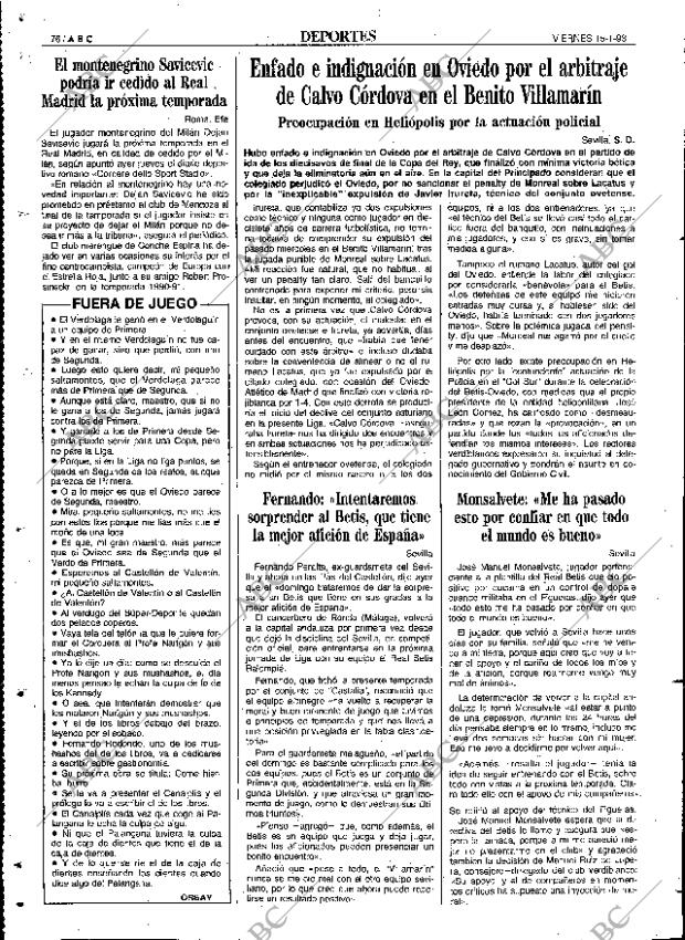 ABC SEVILLA 15-01-1993 página 76