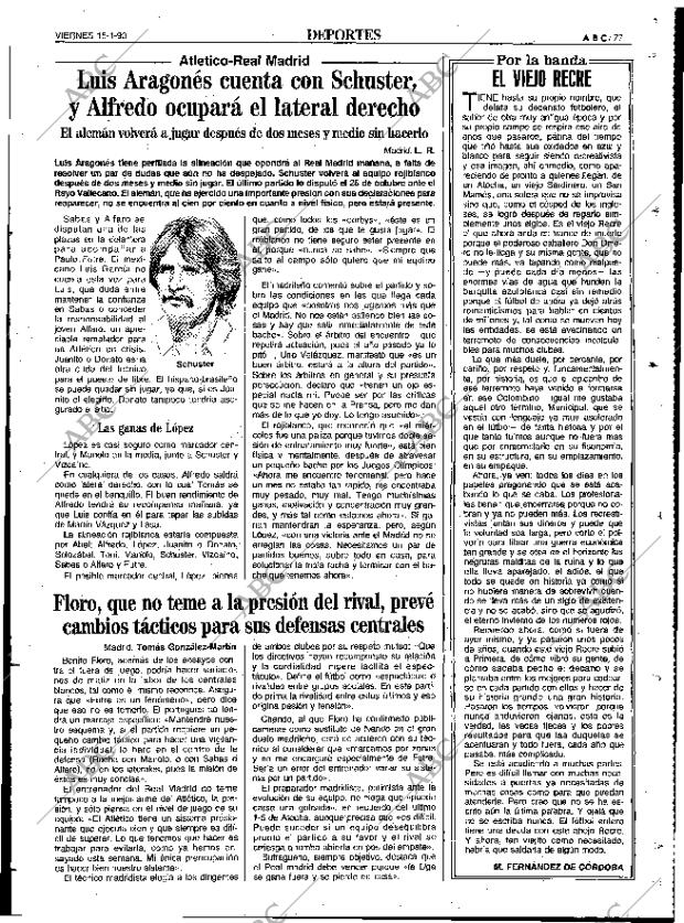 ABC SEVILLA 15-01-1993 página 77