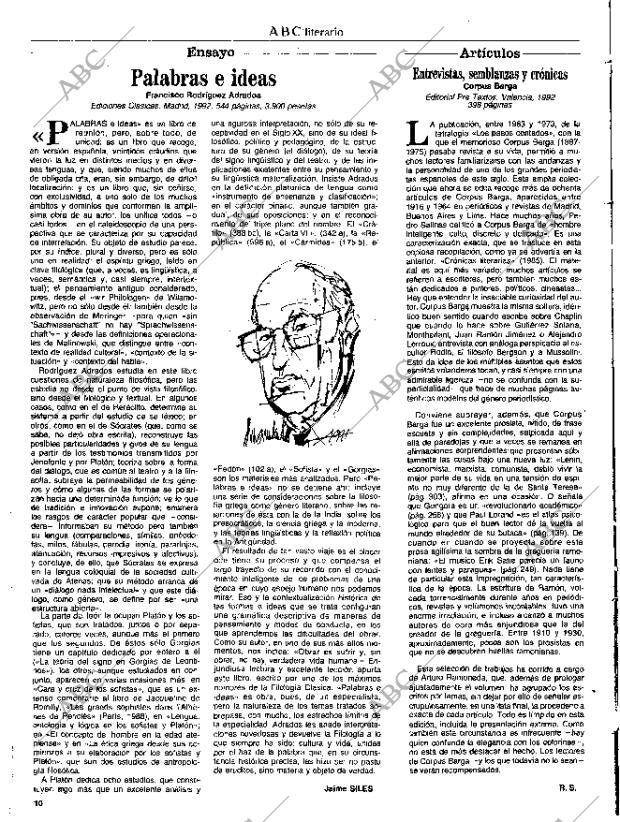 CULTURAL MADRID 15-01-1993 página 10