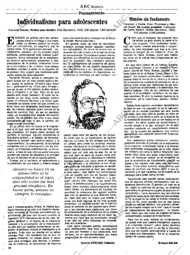 CULTURAL MADRID 15-01-1993 página 24