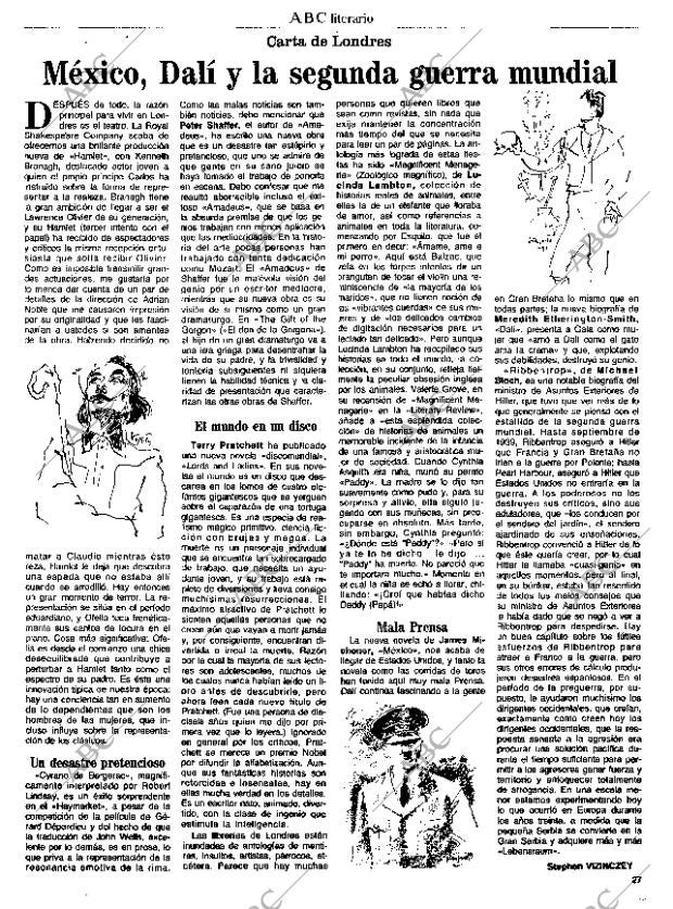 CULTURAL MADRID 15-01-1993 página 27