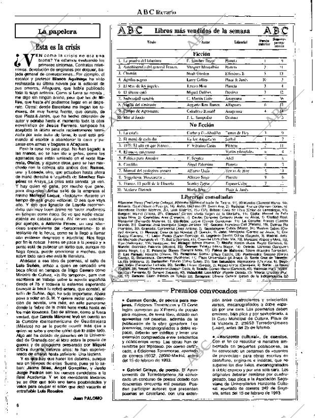 CULTURAL MADRID 15-01-1993 página 6