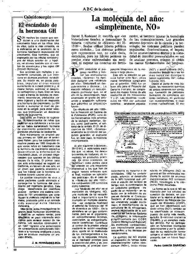 CULTURAL MADRID 15-01-1993 página 60