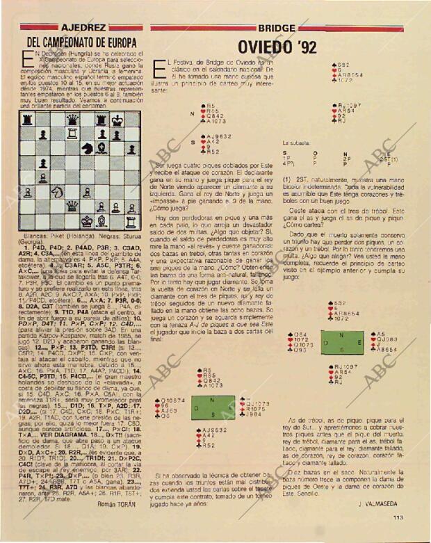 BLANCO Y NEGRO MADRID 17-01-1993 página 113