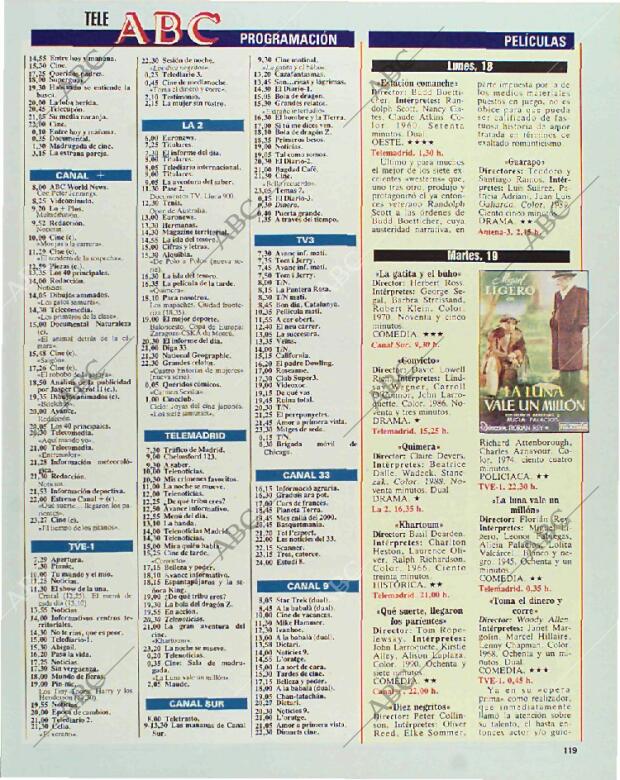 BLANCO Y NEGRO MADRID 17-01-1993 página 119