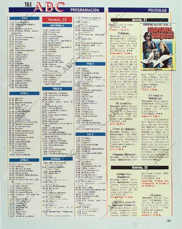 BLANCO Y NEGRO MADRID 17-01-1993 página 123