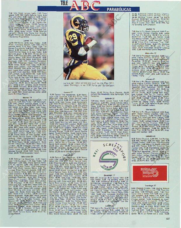 BLANCO Y NEGRO MADRID 17-01-1993 página 127