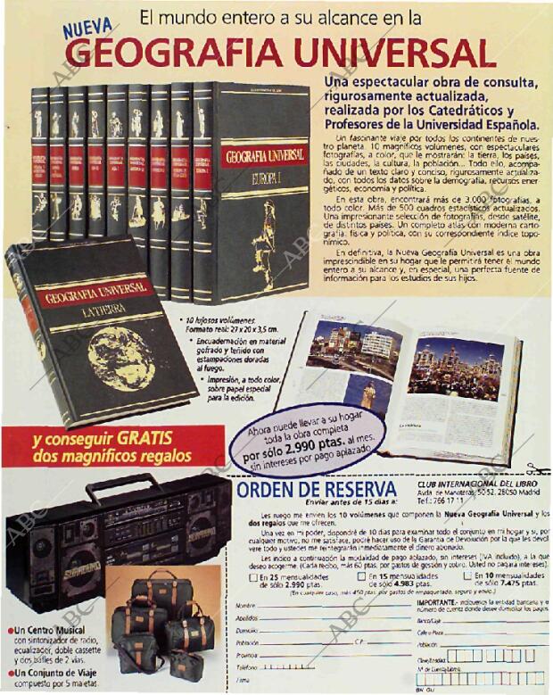 BLANCO Y NEGRO MADRID 17-01-1993 página 132