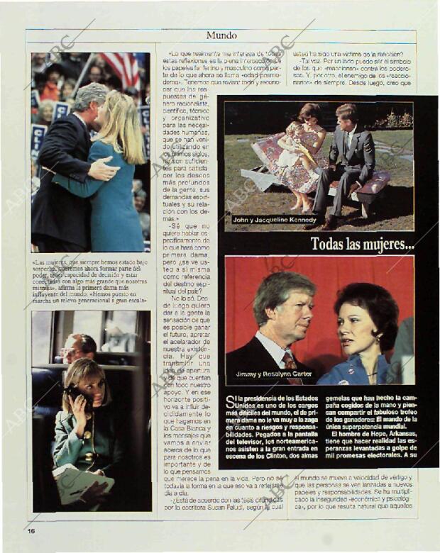 BLANCO Y NEGRO MADRID 17-01-1993 página 16