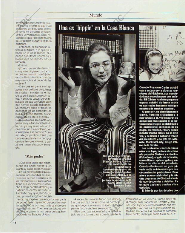 BLANCO Y NEGRO MADRID 17-01-1993 página 18