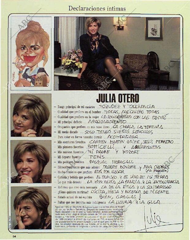 BLANCO Y NEGRO MADRID 17-01-1993 página 34