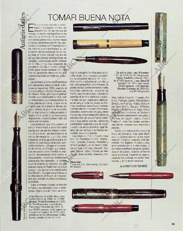 BLANCO Y NEGRO MADRID 17-01-1993 página 95