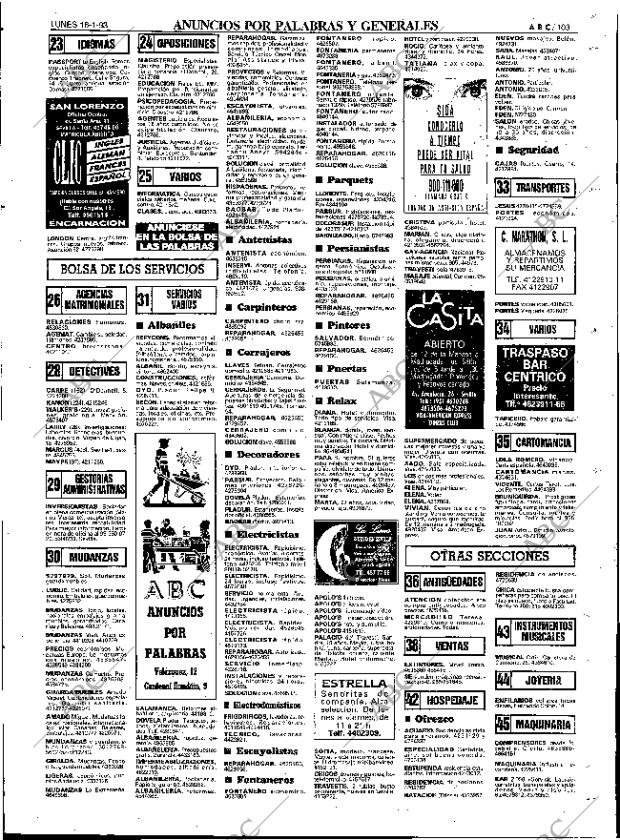 ABC SEVILLA 18-01-1993 página 103