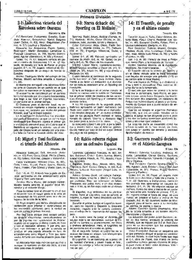 ABC SEVILLA 18-01-1993 página 75