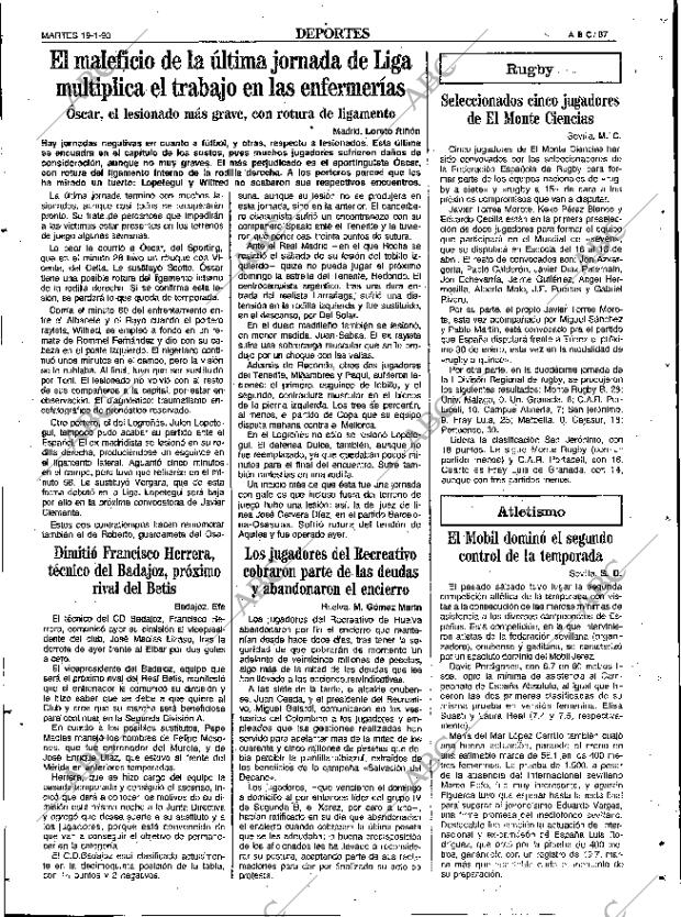 ABC SEVILLA 19-01-1993 página 87
