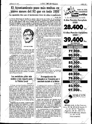 ABC SEVILLA 21-01-1993 página 57