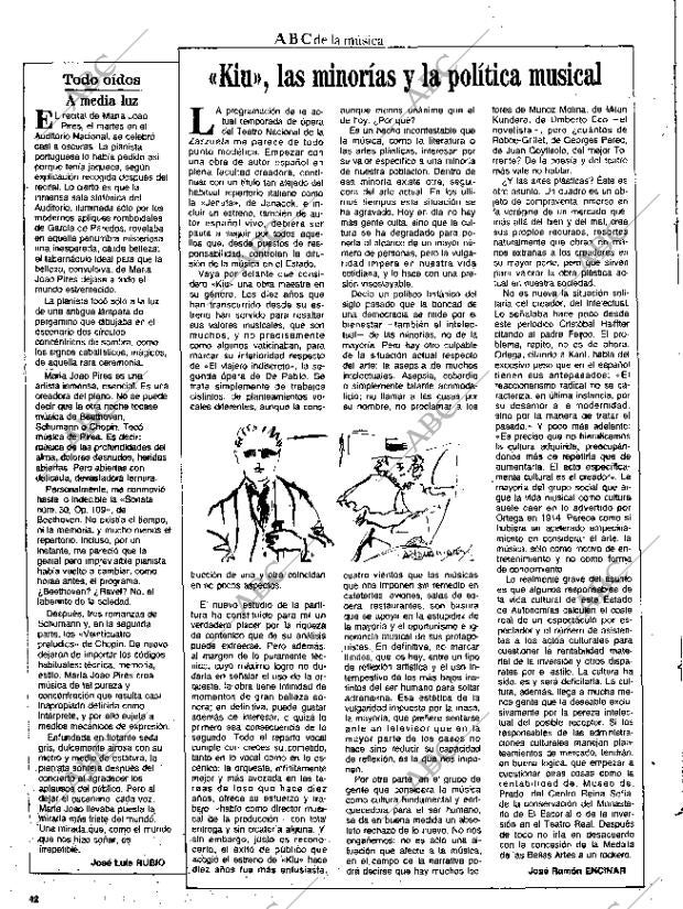 CULTURAL MADRID 22-01-1993 página 42