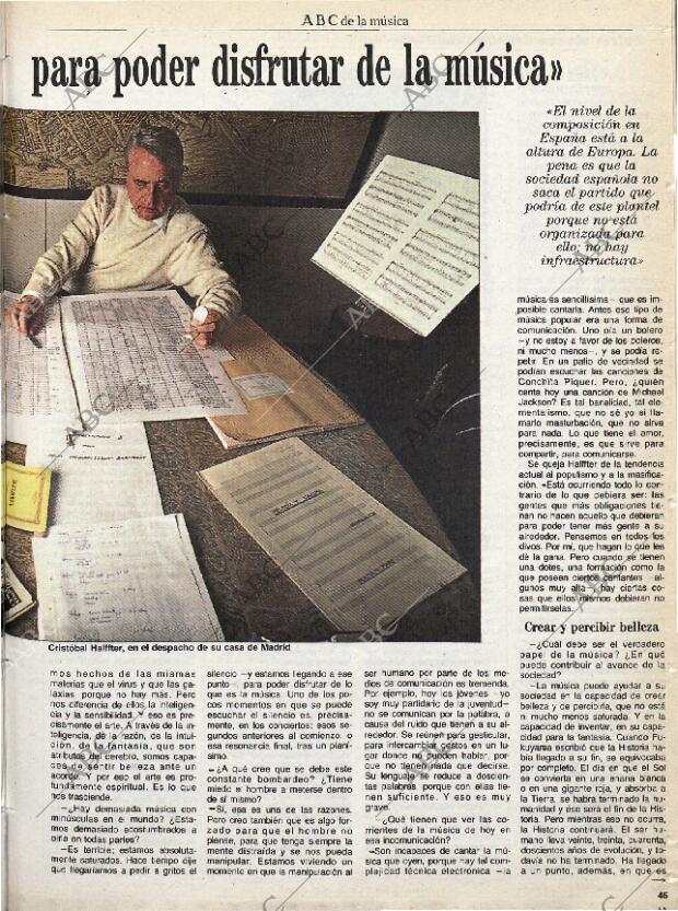 CULTURAL MADRID 22-01-1993 página 45