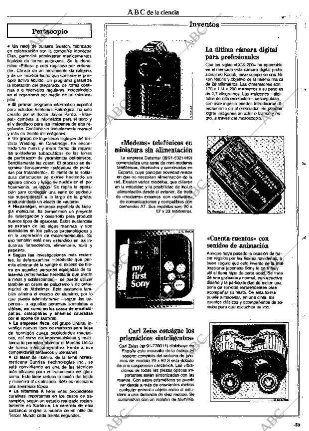 CULTURAL MADRID 22-01-1993 página 59